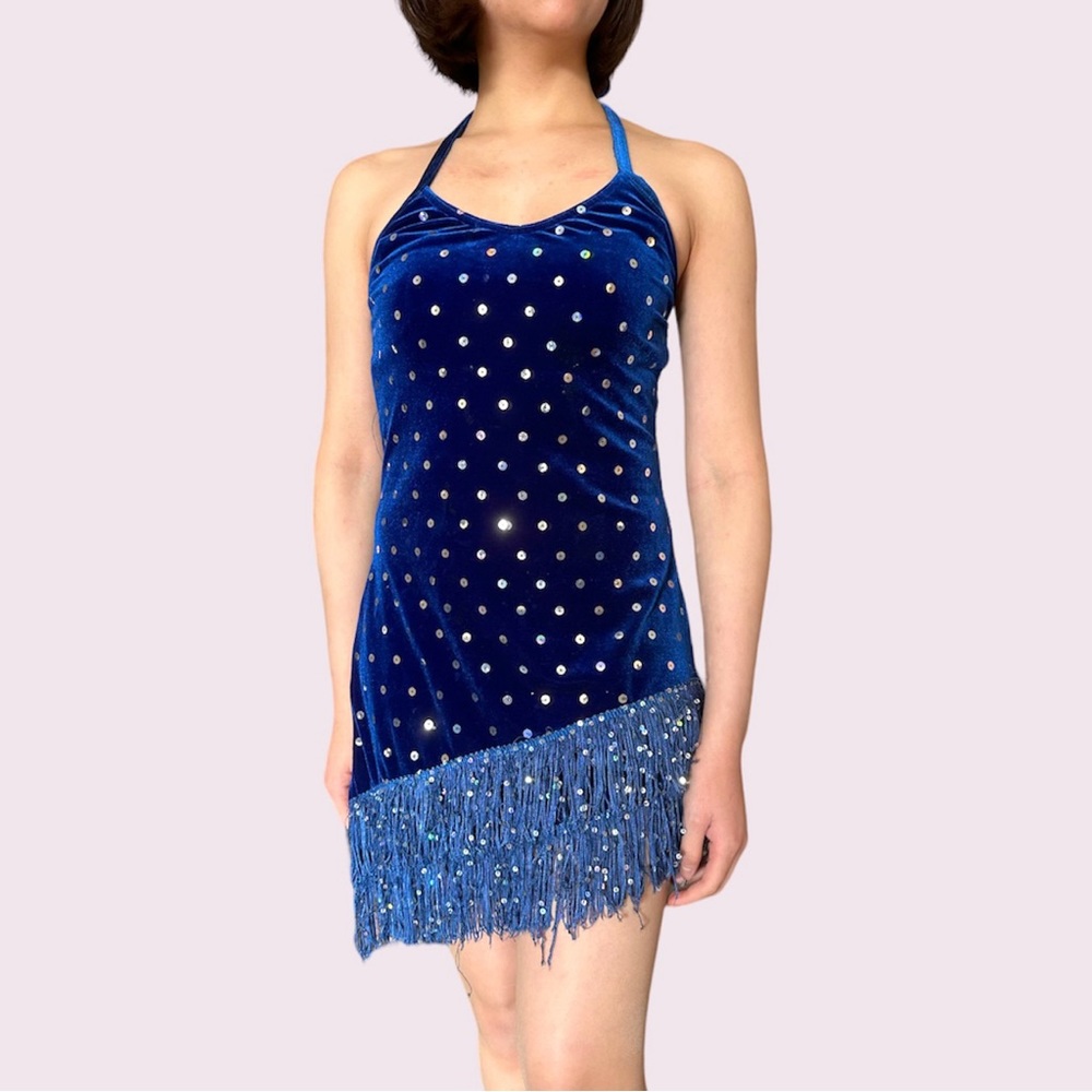 Y2k flapper dance dress